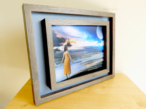I come to you-2B -(Canvas Print in unglass frame) Free Shipping