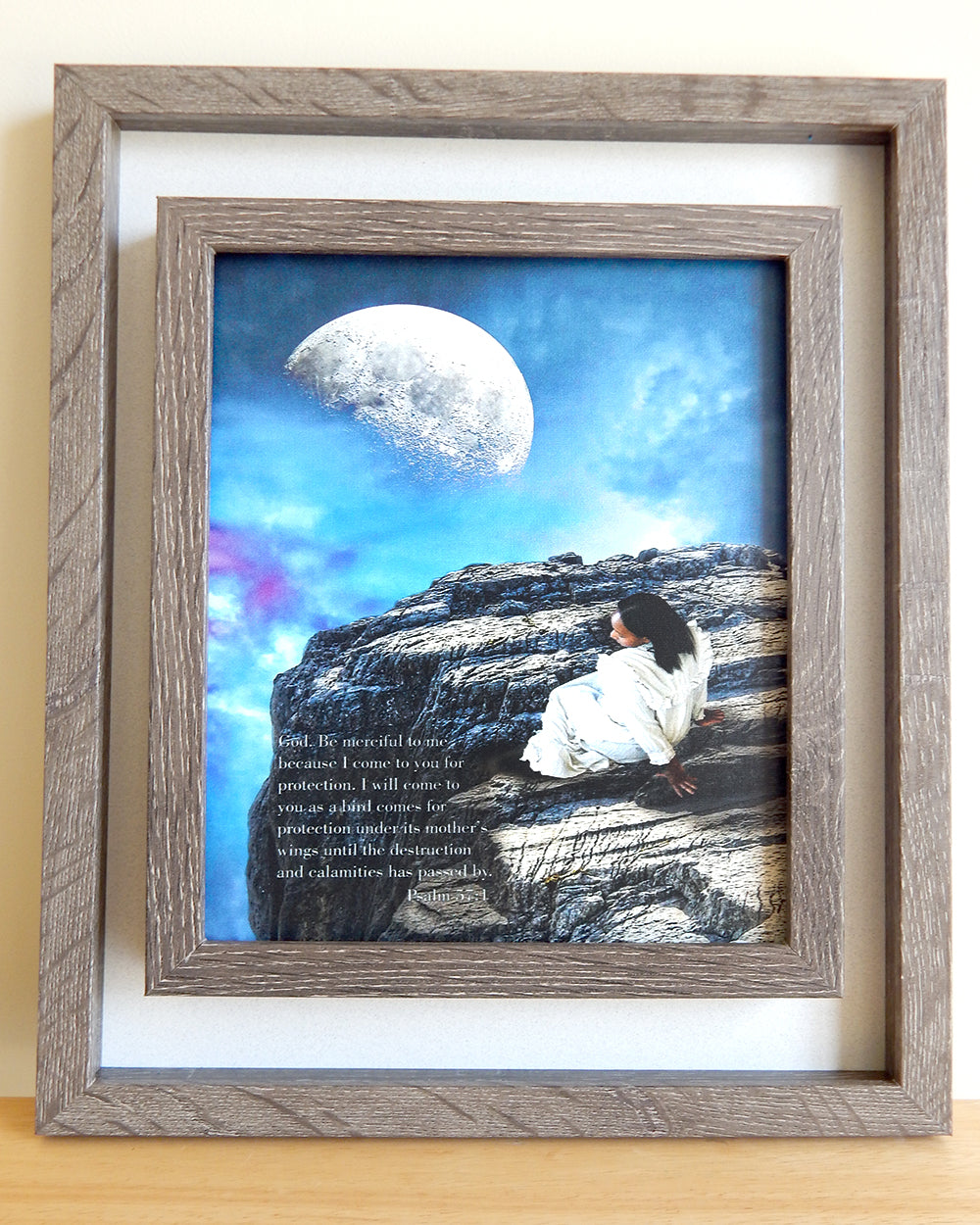 Calamities Has Passed By-2B-2- (Canvas Print in unglass frame) Free Shipping